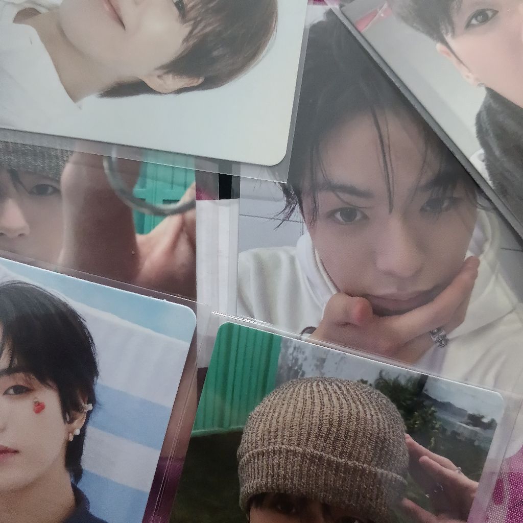 photocard jaehyuk treasure - pc jaehyuk (magazine, cincin, flawless, yes24, season greeting 2025 - s