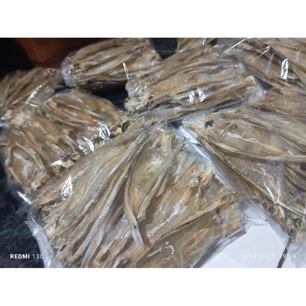 Dendeng Ikan Asin Gurih Enak Ikan Asin Air Laut