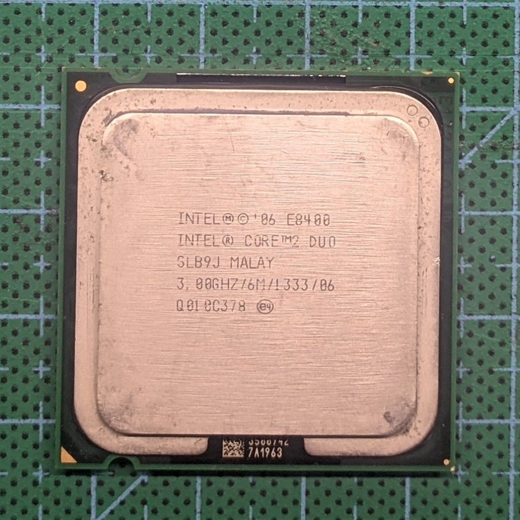 cpu processor procie core 2 duo c2d e8400 3.00 ghz bekas