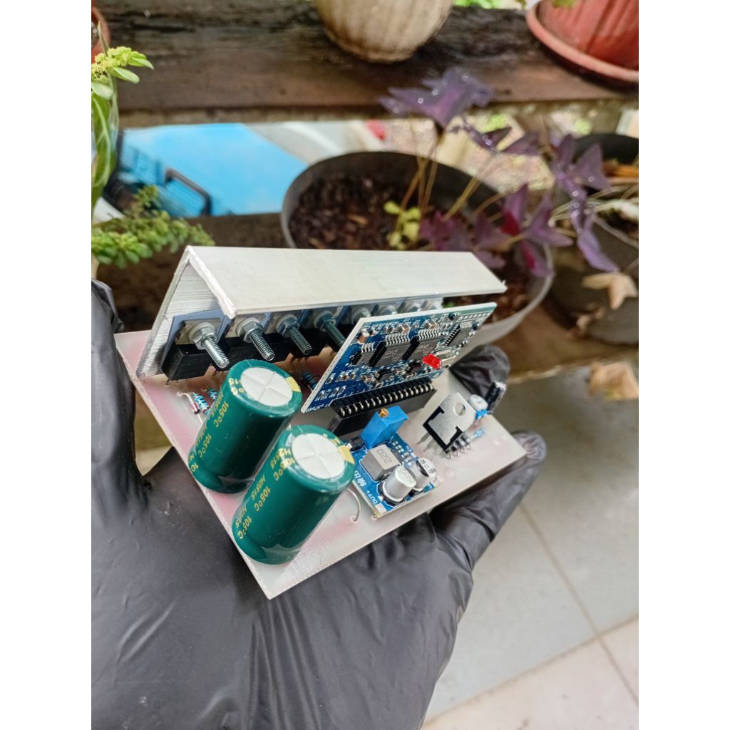 Inverter Pure Sine Wave 8 Mosfet EGS002  Input 12V/24V/48V 1000W