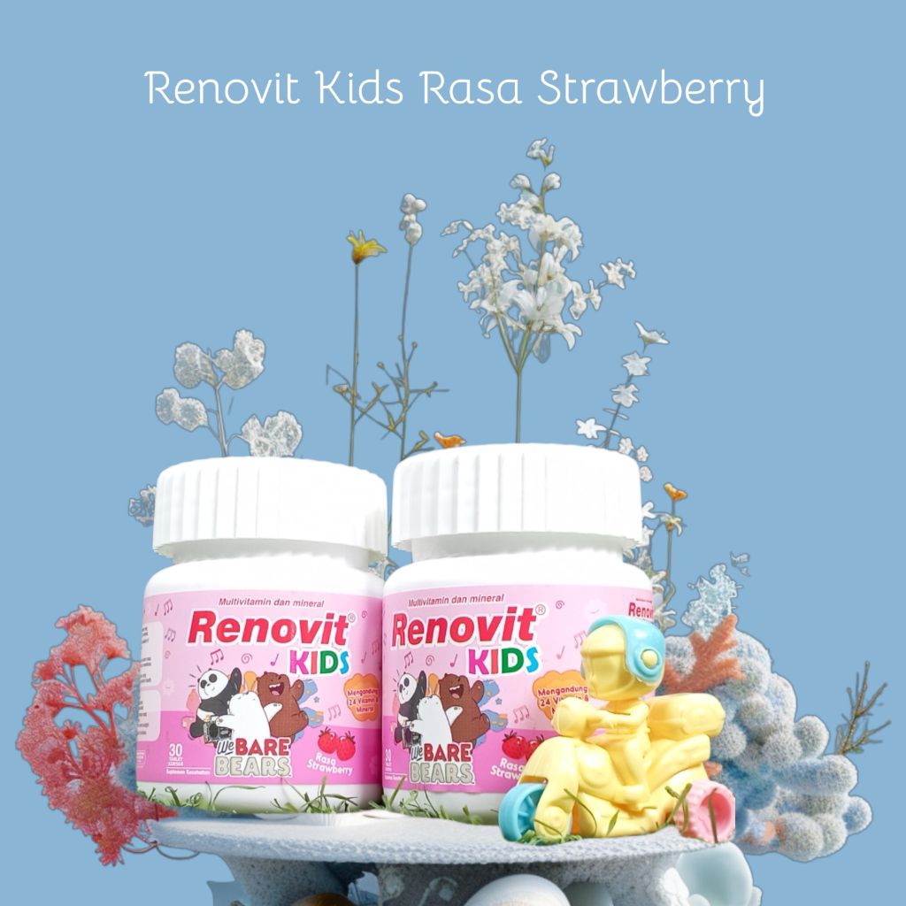 RENOVIT KIDS RASA STRAWBERRY