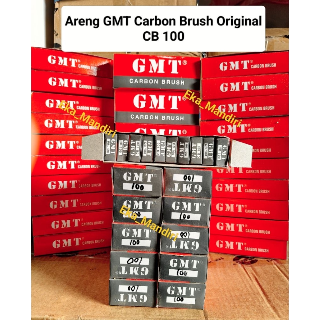 CB 100 Carbon brush areng GMT ARENG PASAH PROPIL GERINDA (1 BOX ISI 10 PCS)