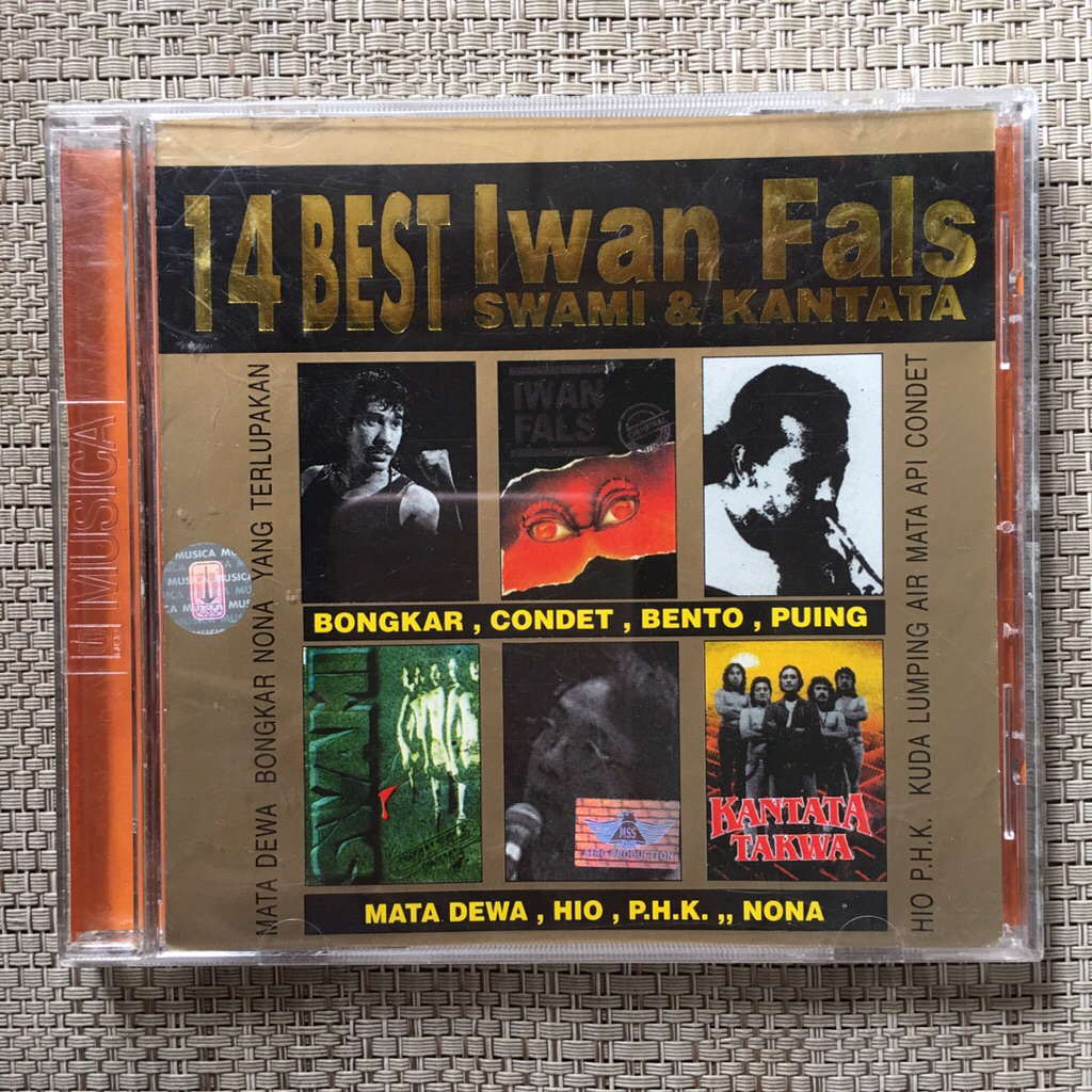 CD Iwan Fals - 14 Best Iwan Fals Swami & Kantata