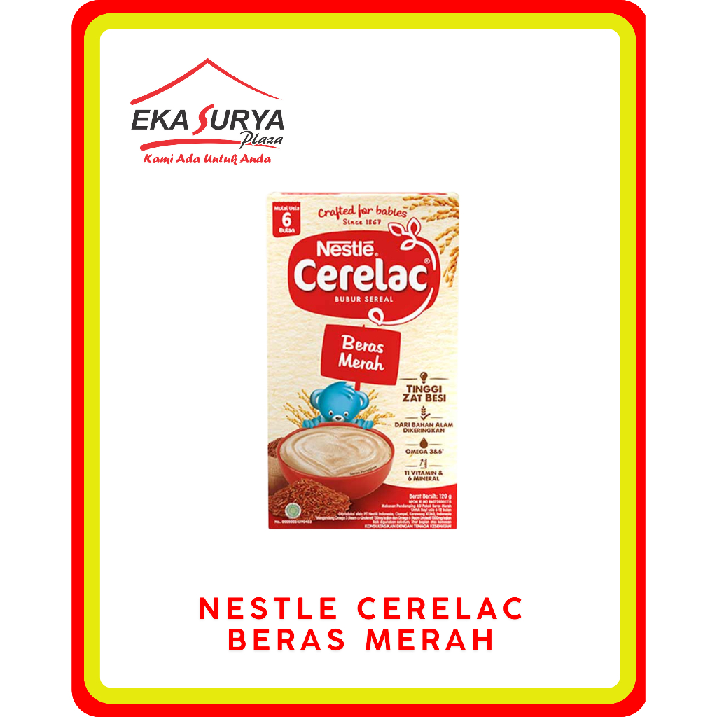 Nestle Cerelac Beras Merah 120GR