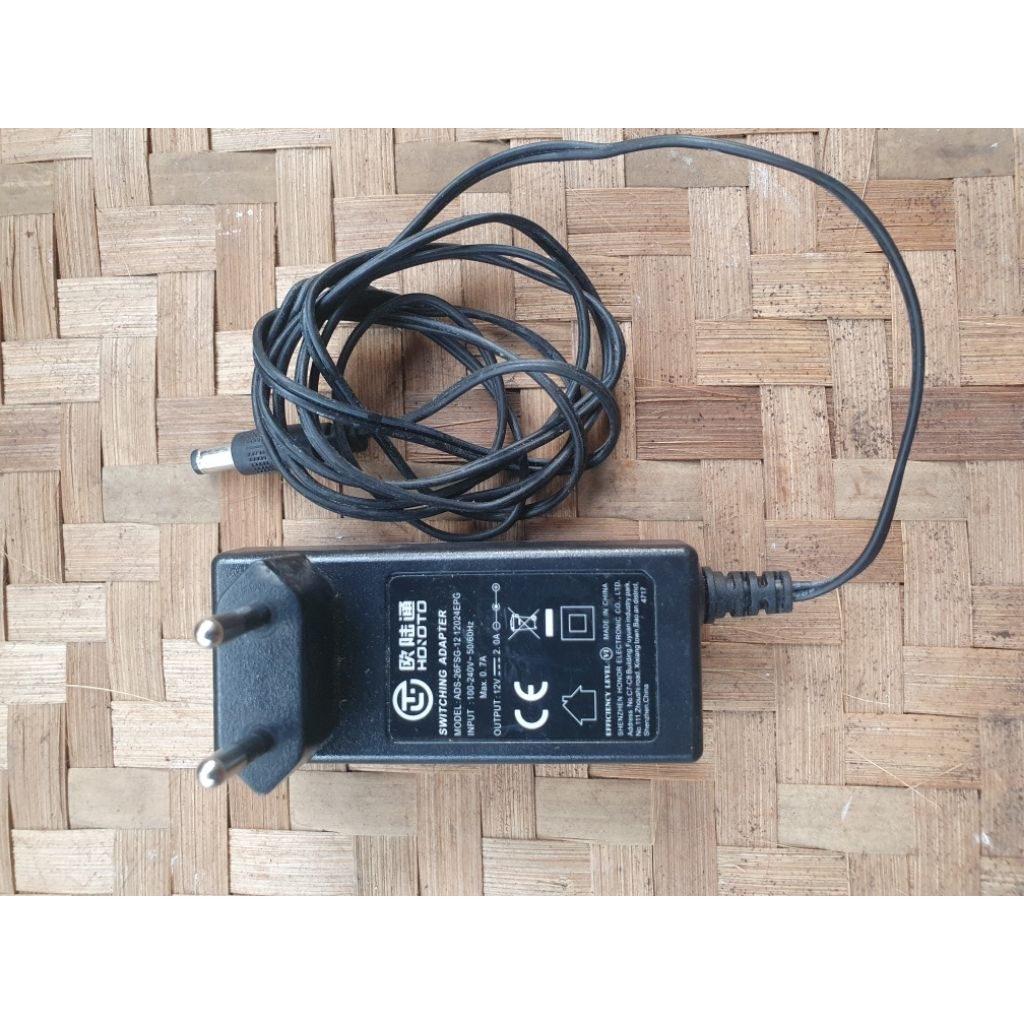 adaptor HOIOTO 12v.2.0a