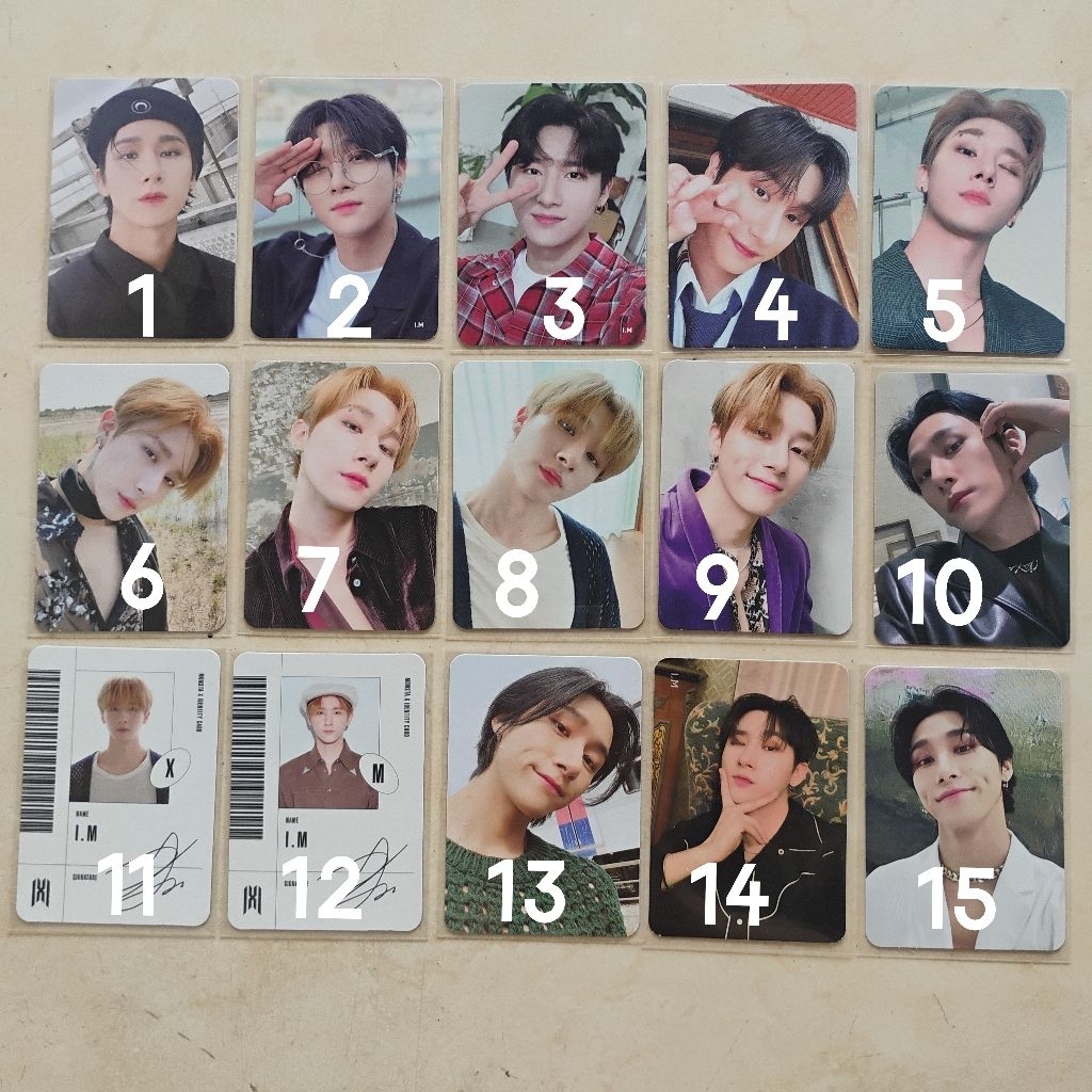 Monsta X Changkyun I.M Photocard PC