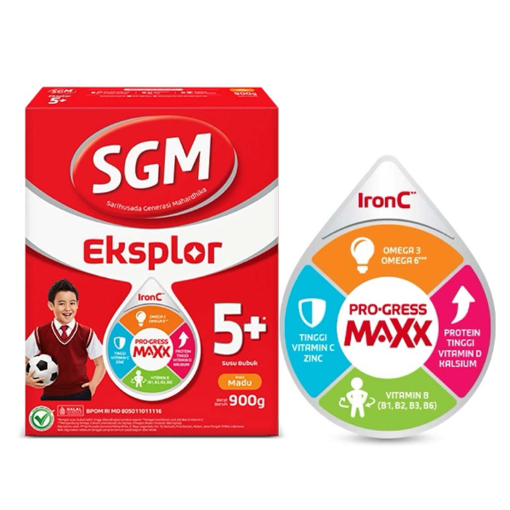 SGM 5plus 900gram rasa madu + sgm 5+ rasa masu TERMURAH