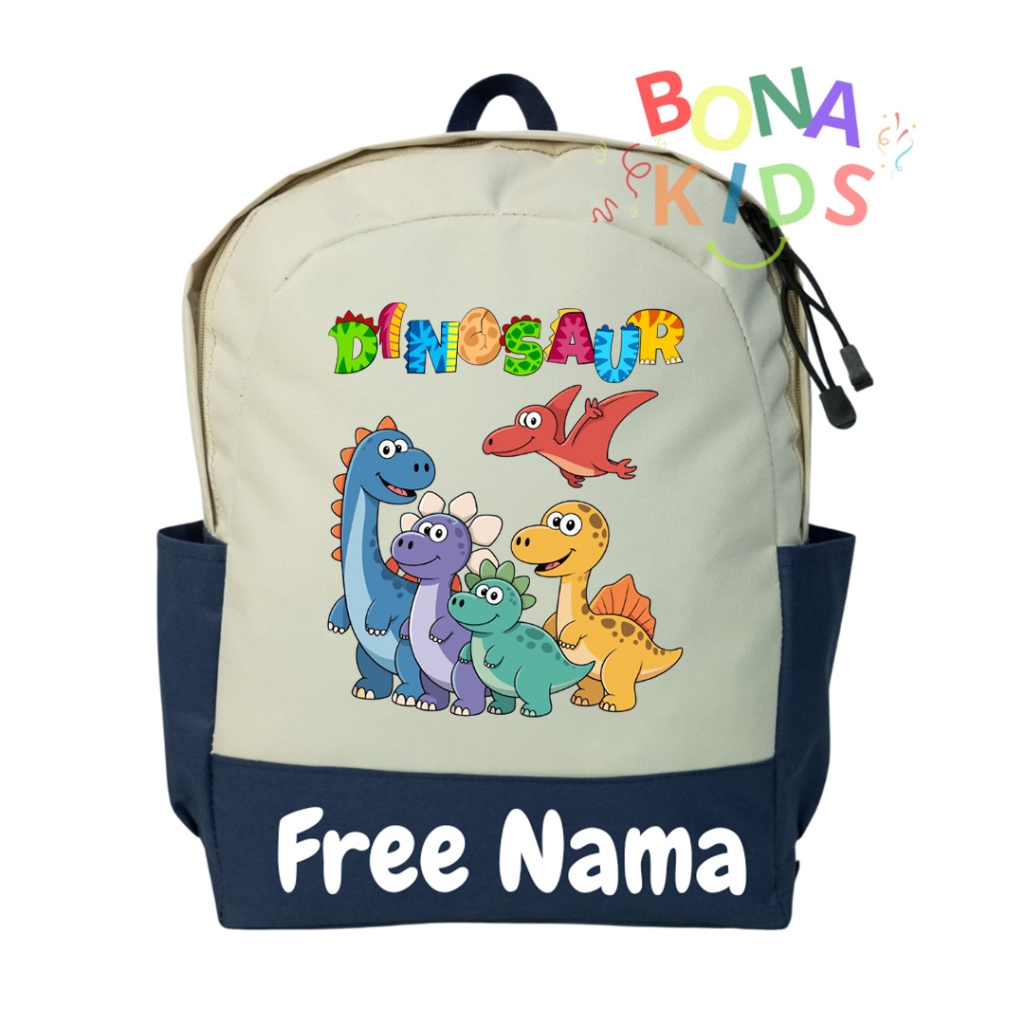 TAS RANSEL SEKOLAH ANAK DINOSAURUS