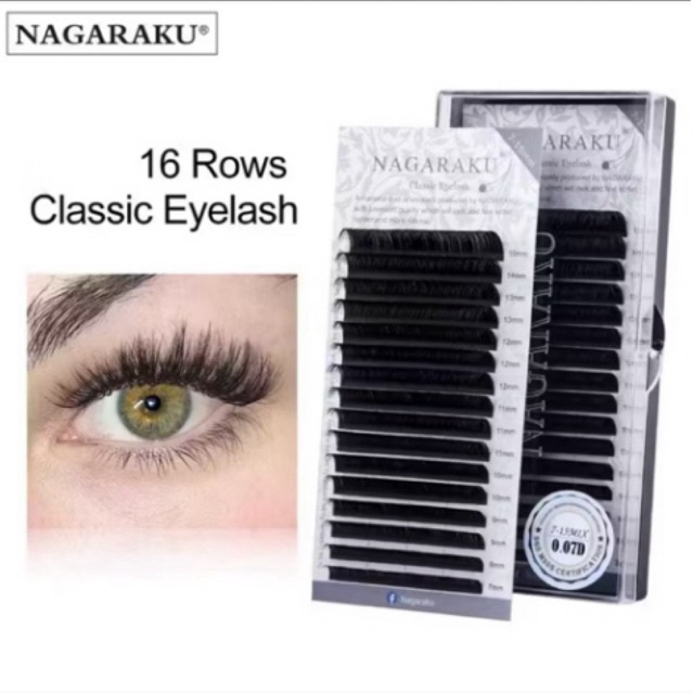 NAGARAKU MIX / EYELASH EXTENSION / BULUMATA NAGARAKU MIX / NAGARAKU EYELASH EXTENSION MIX SIZE