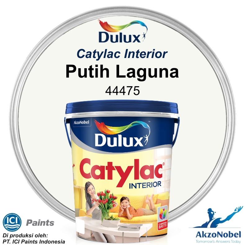 CAT DULUX CATYLAC INTERIOR (Tinting) 5 KG - PUTIH LAGUNA 44475