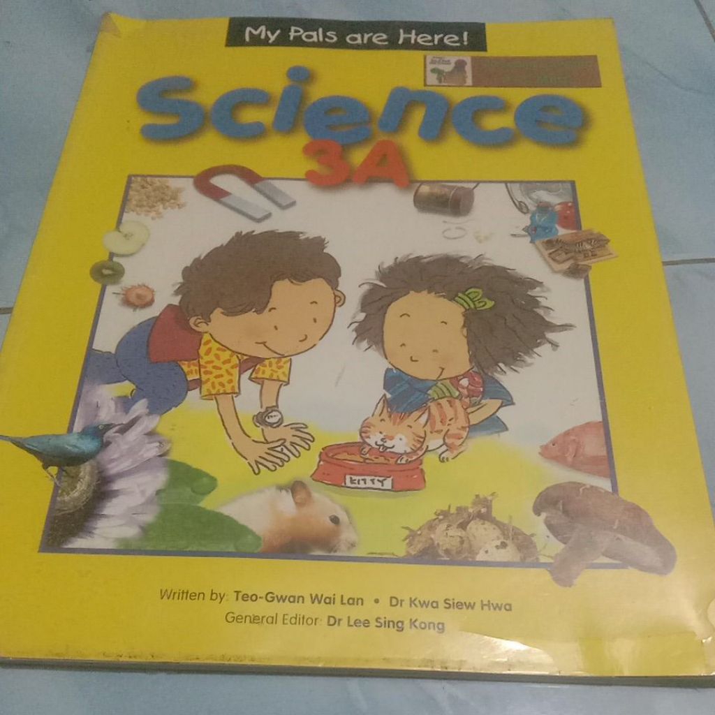BUKU SCIENCE 3A, MY PALS ARE HERE, buku second