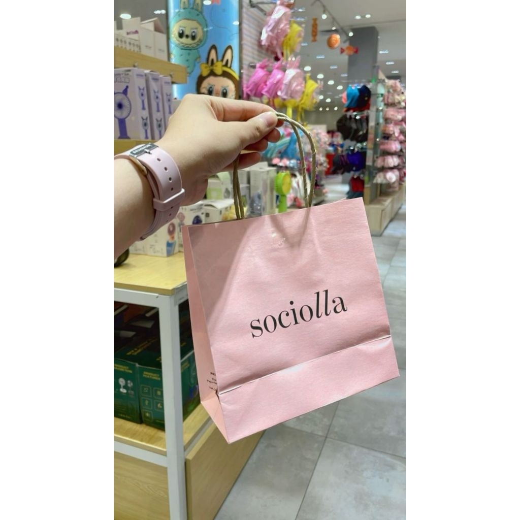 LollipooShop - BUBBLE WRAP (Berlapis-lapis) - Paperbag Sociolla, H&M, Crocs, Astradavarius, Kertas K