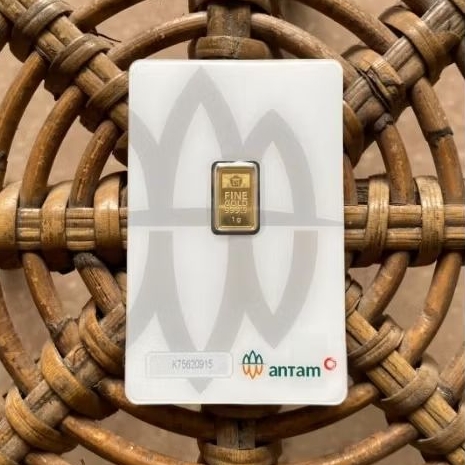 Logam Mulia EMAS ANTAM 1Gram Terbaru RM 2026, Garansi keaslian