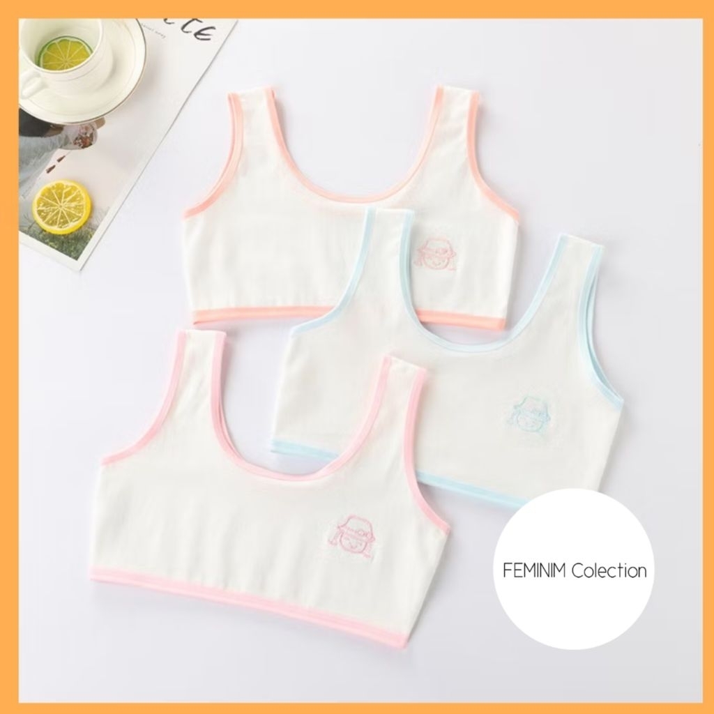 BRA BG MINI SET ANAK KATUN SEKOLAH SD SMP BRA BH MINISET WANITA CEWE BOCIL PUBERTAS 806