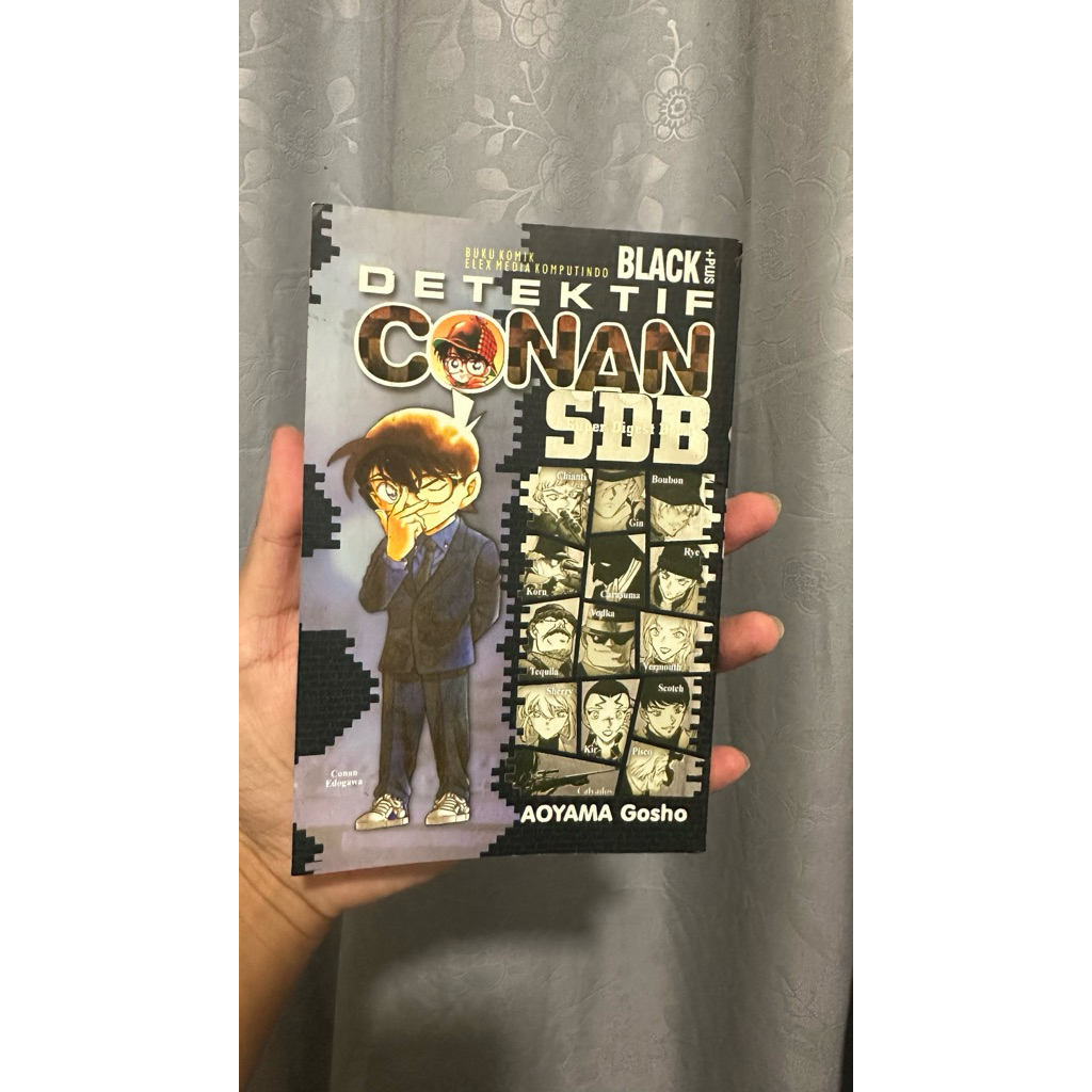 Komik Conan SDB Black+ kolpri