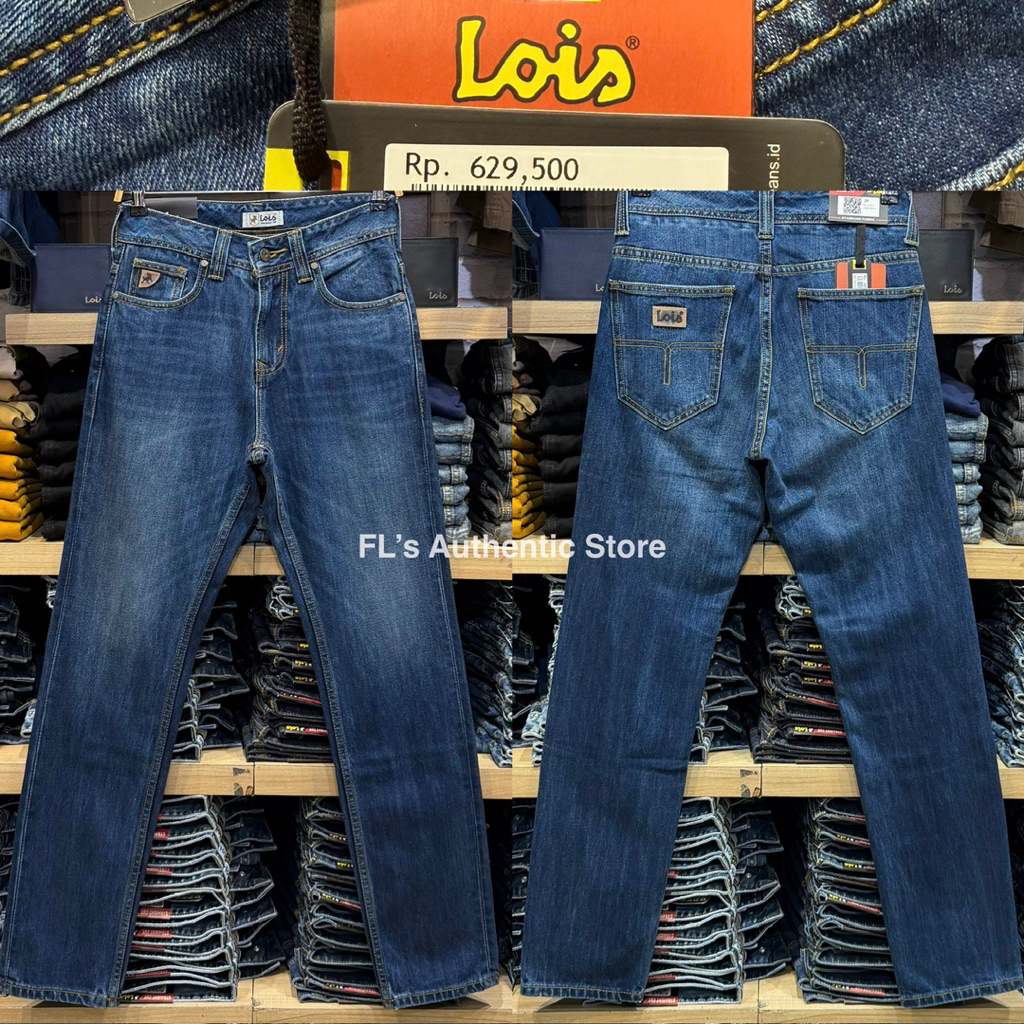 Celana panjang LOIS JEANS basic New dark blue