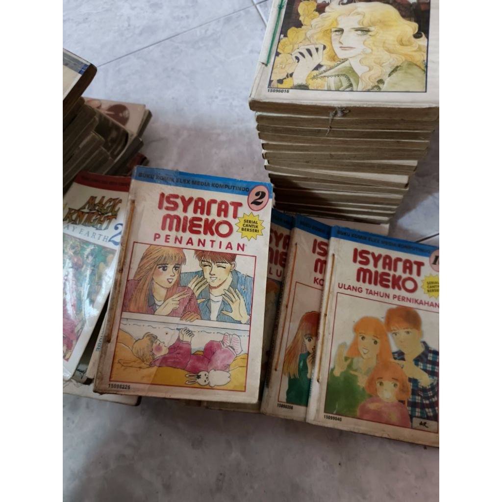 ISYARAT MIEKO VOL 1 SD 10 END | JUNKO KARUBE | ELEX | EKS RENTAL KOMIK | MANGA