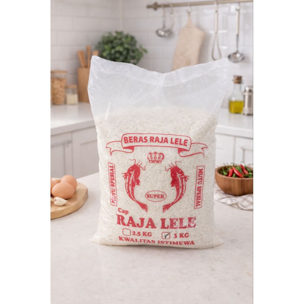 BERAS CAP RAJA LELE 3KG