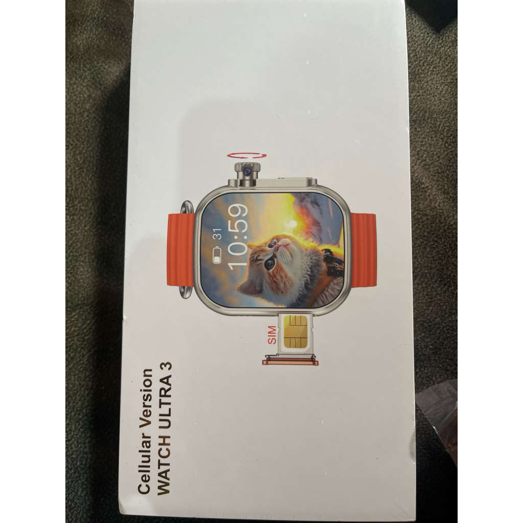 jam tangan bisa pasang kartu dan vc telpon dll