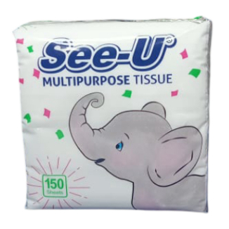 Tisu See-U 150 Sheets / See-U Multipurpose Tissue