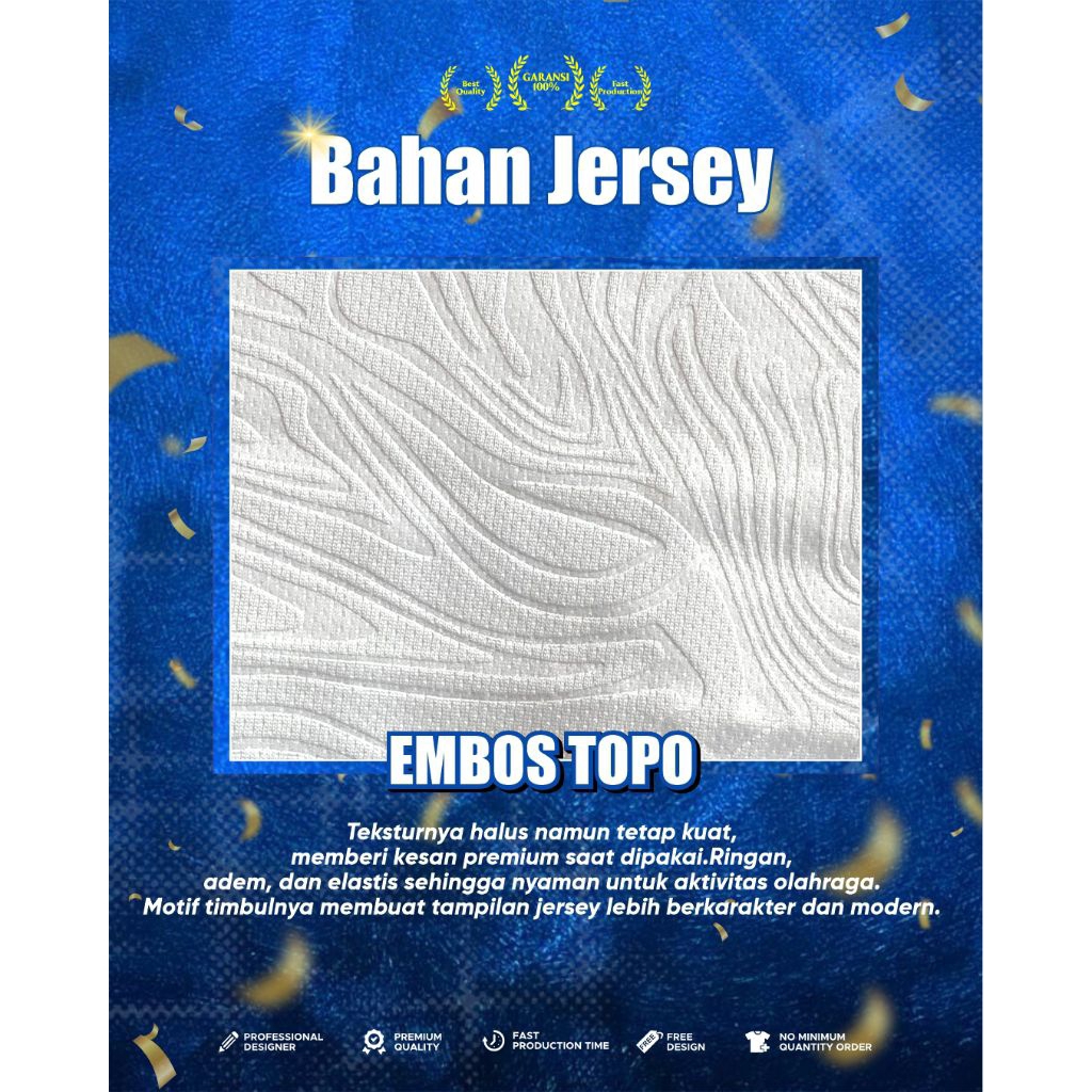 Tambahan Bahan Embos Topo