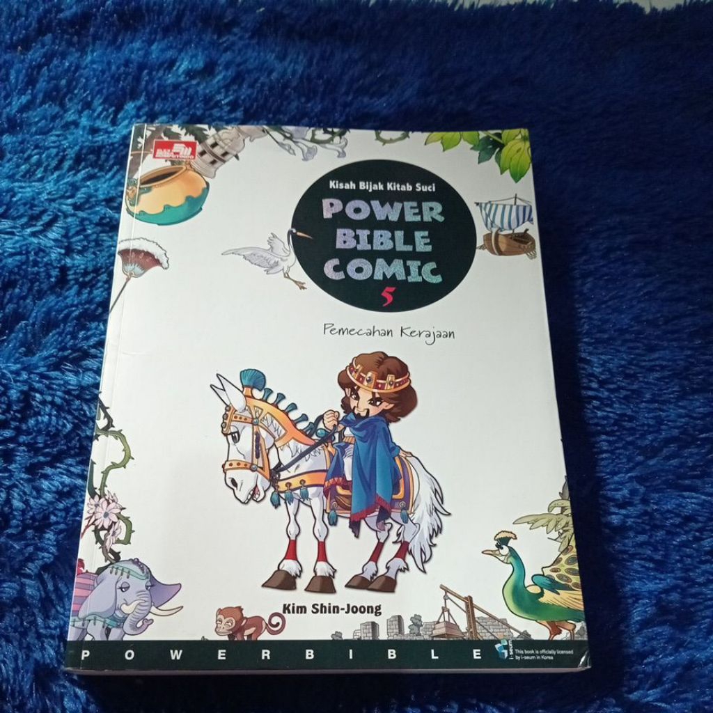buku power bible comic 5 - pemecahan kerajaan