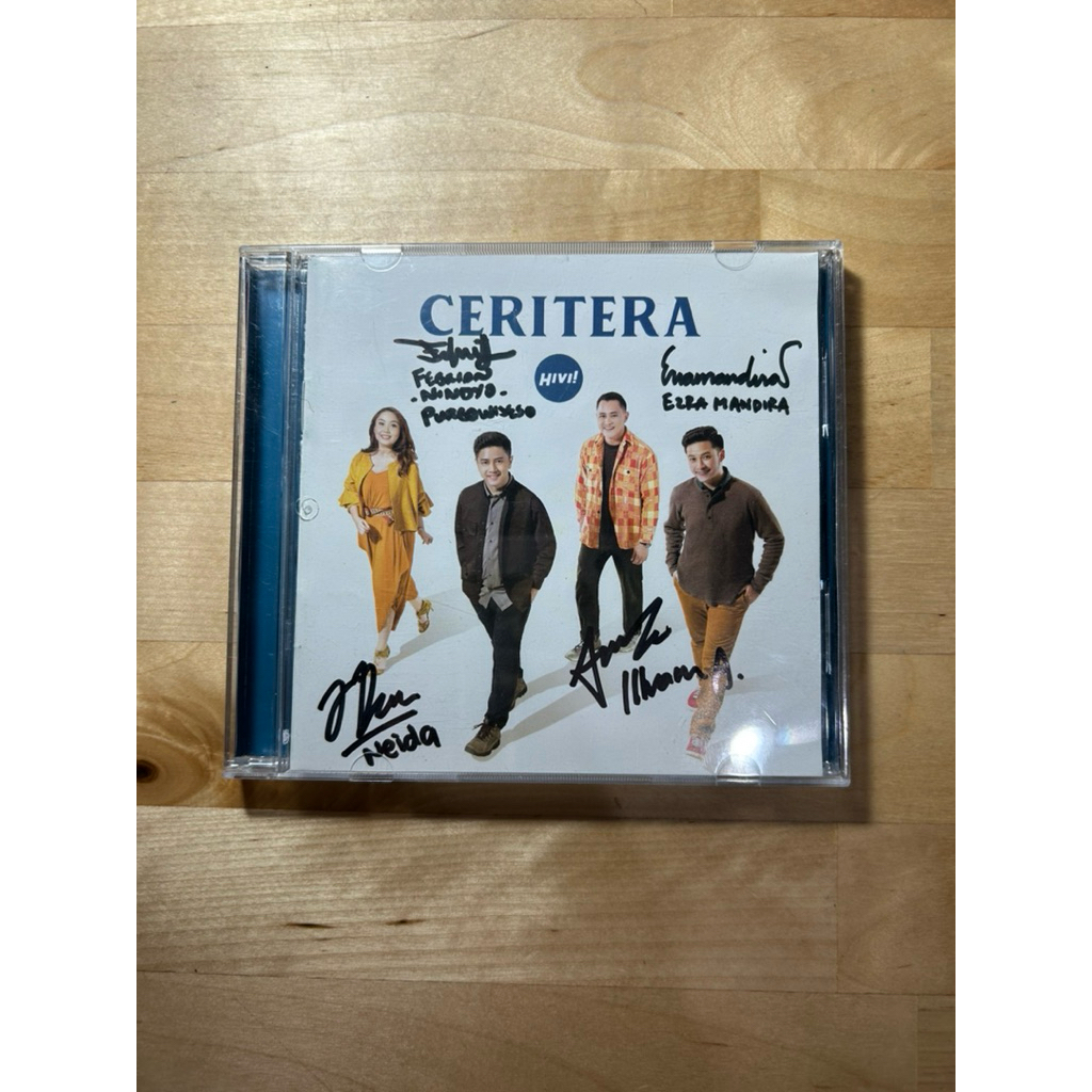CERITERA HIVI KASET CD (SIGNED) di tanda tangan