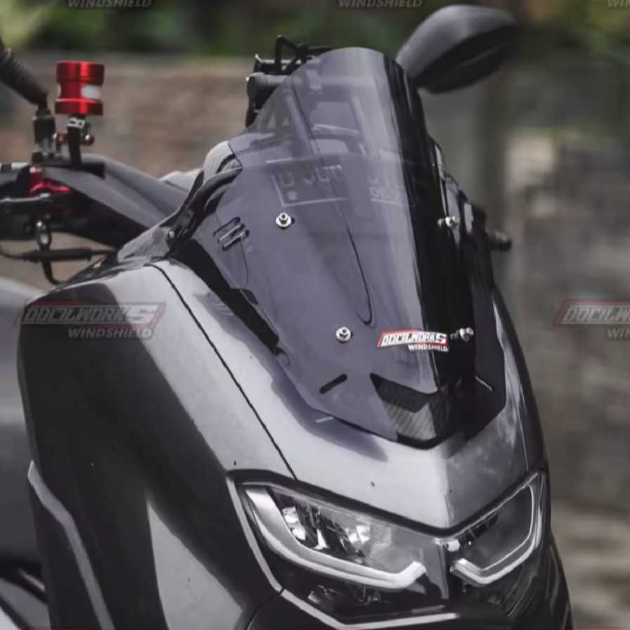 VISOR JENONG V7 NMAX NEW/OLD WINDSHIEL JENONG NMAX NEW/OLD GANTENG