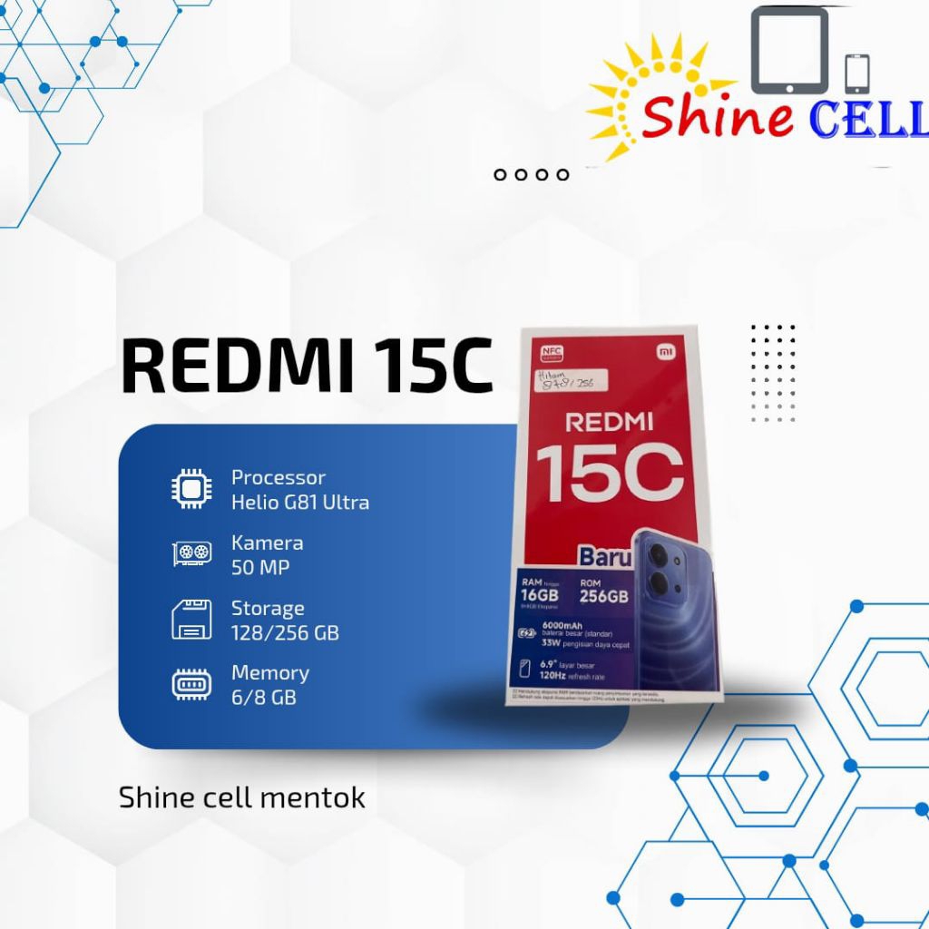 Xiaomi Redmi 15c ram 6/128