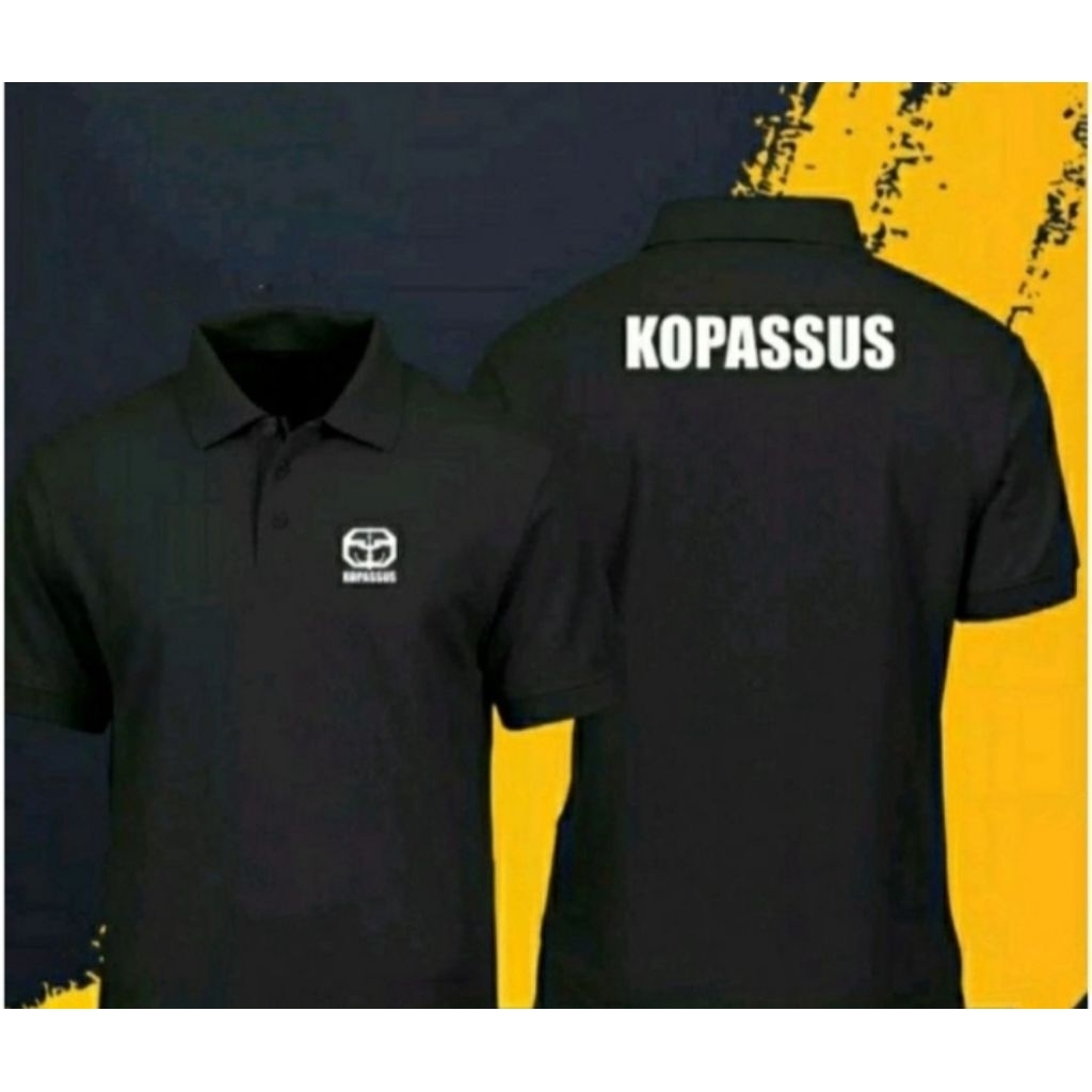 NEWPOLO Shirt Kopassus|Kaos kerah Kopassus Premium Cutton pique|Polo Retro Unisex casual keren