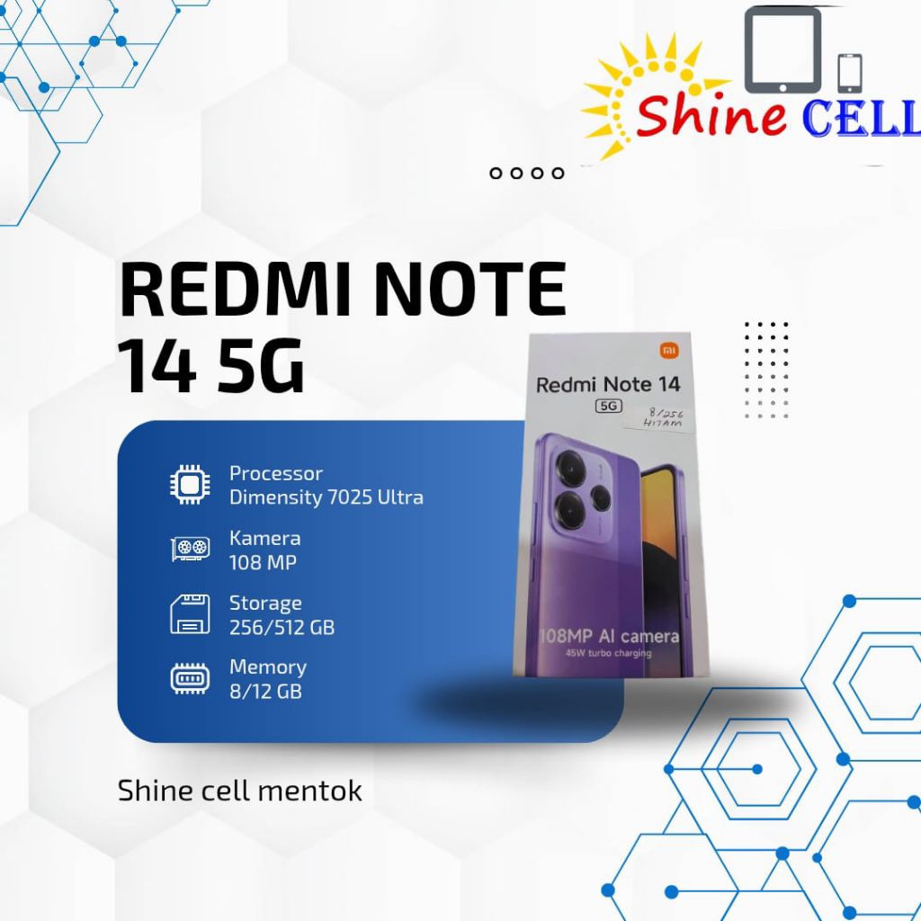 REDMI NOTE 14 5G RAM 8/256GB
