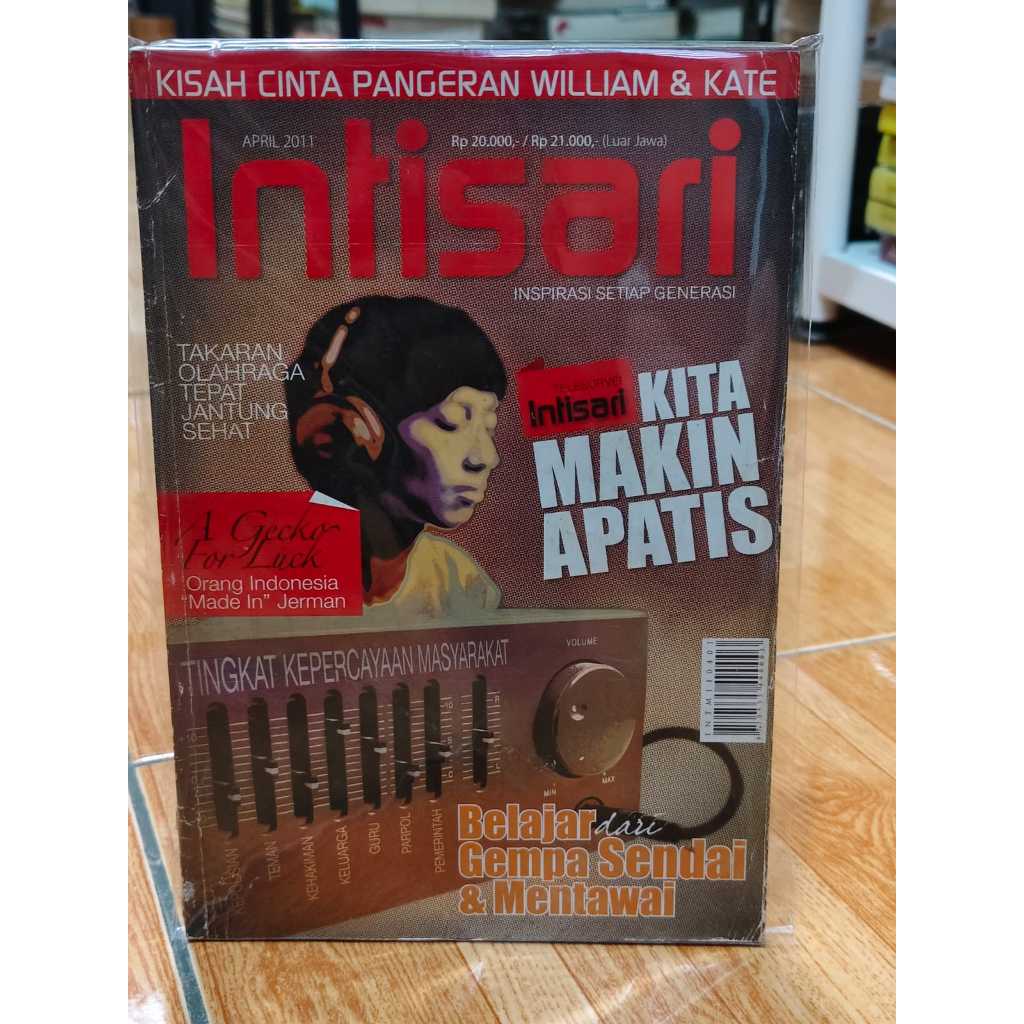 MAJALAH BEKAS INTISARI LIBUR HEMAT