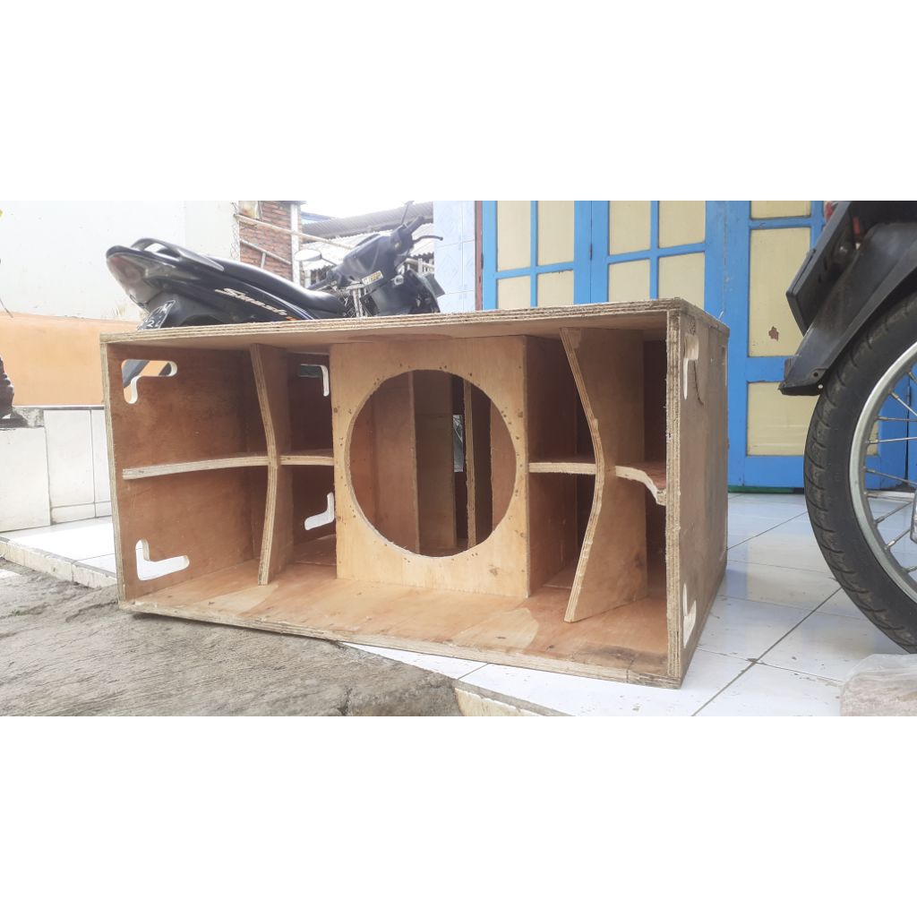 box speaker NMAX 15 inch single bahan 18 mm triplek