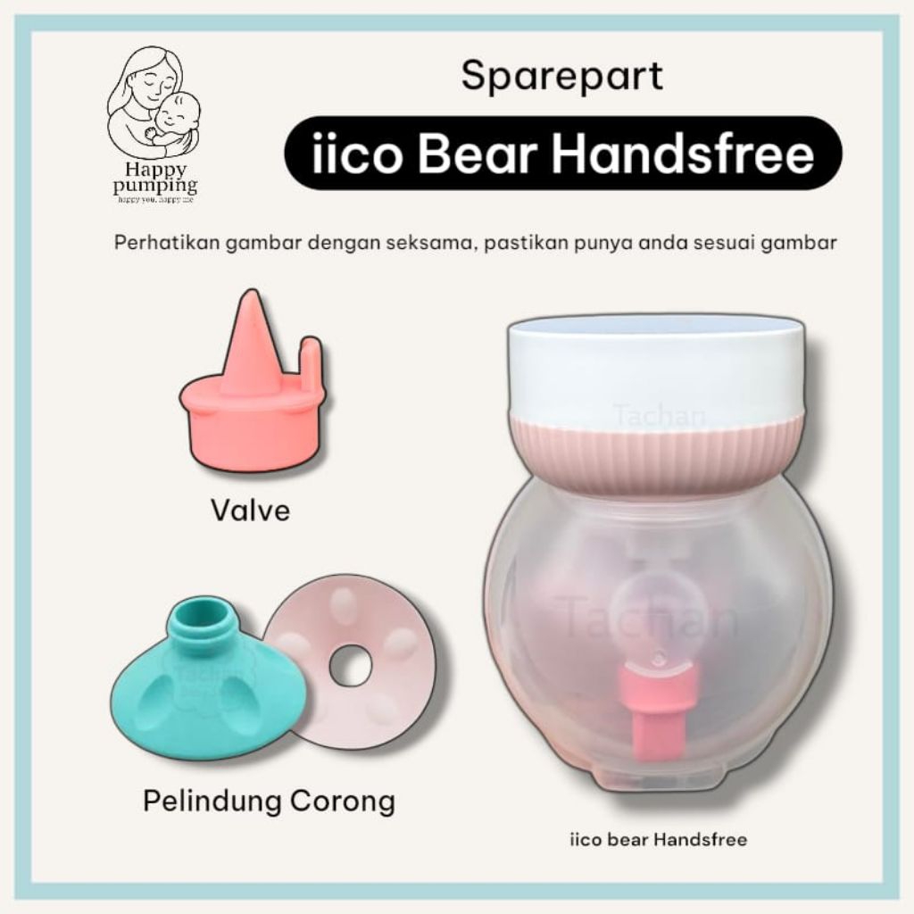 iico Bear Handsfree Sparepart Pompa asi Iico bear type handsfree/ Valve iico bear handsfree/ Bantala