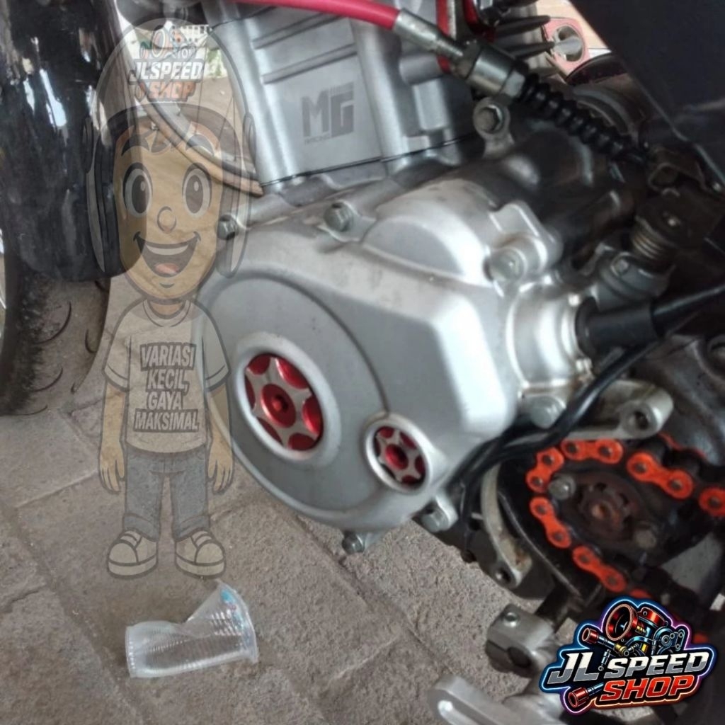 Koin tutup magnet yamaha cnc koin bak kalter magnet yamaha cnc variasi vega jupiter vixion