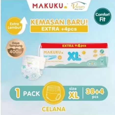 Makuku Comfort Fit XL 38+4