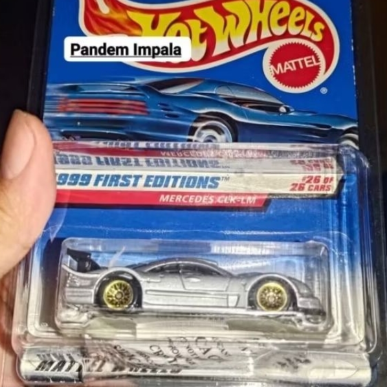 hotwheel Mercedes CLK-LM silver