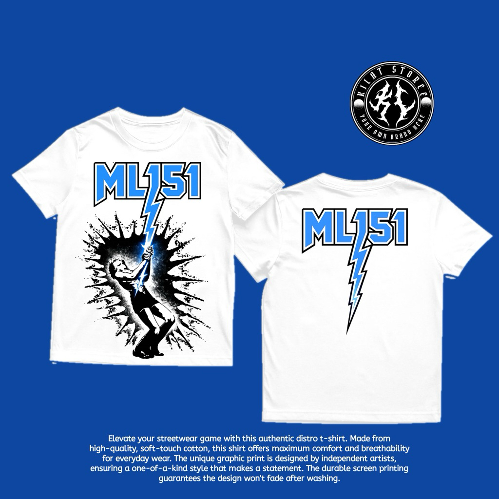 T-SHIRT ML151 WHITE