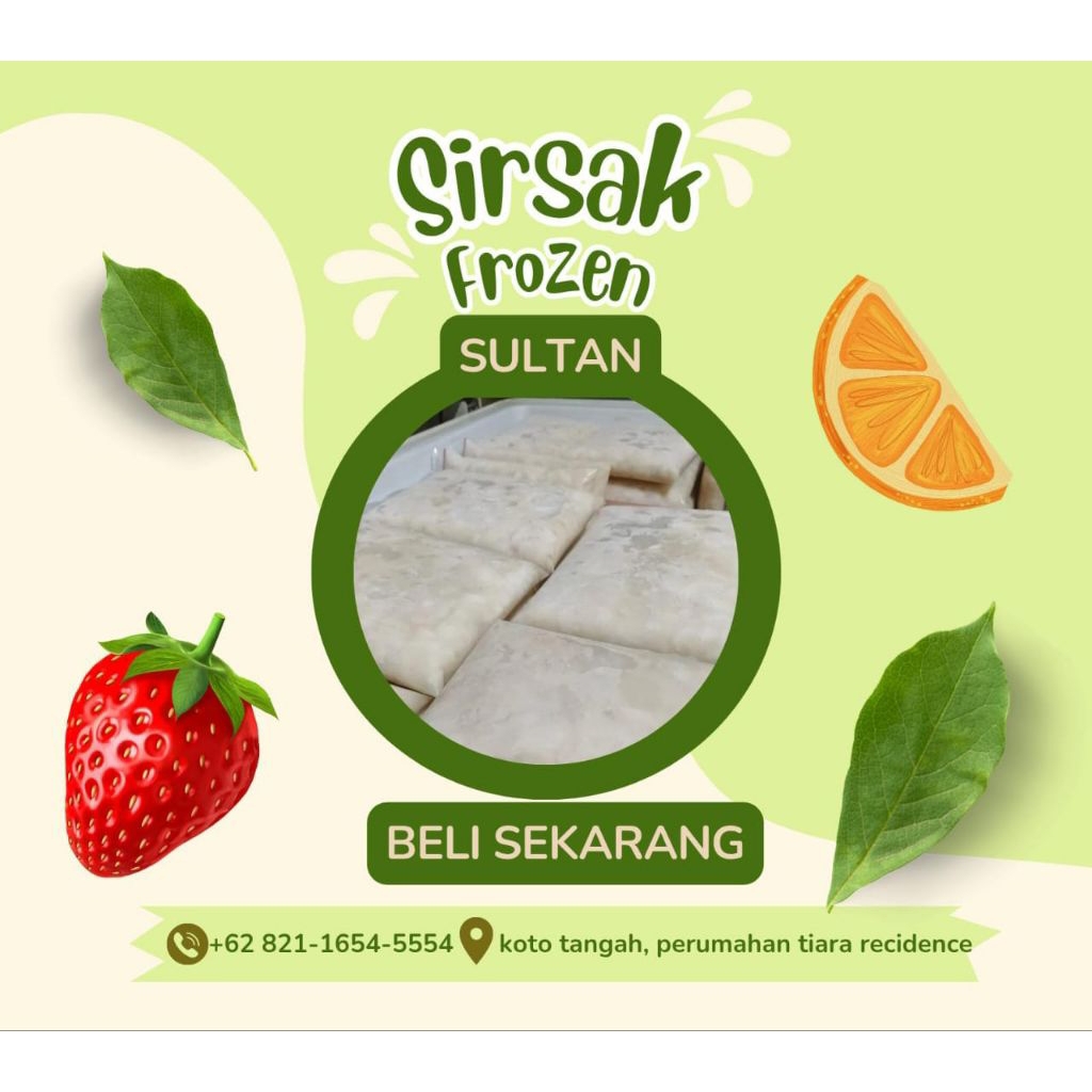 Sirsak Frozen / Sirsak Beku
