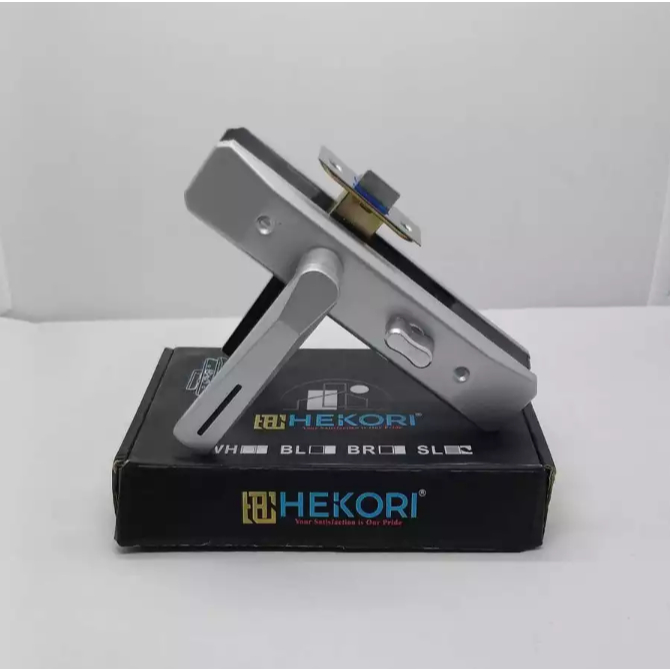 Handle Kunci Kamar Mandi HEKORI/Kunci Pintu Alumunium