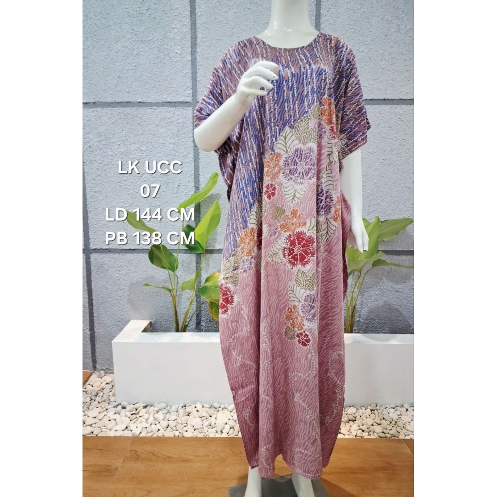 HUZA Daster ( Longdress ) Kelelawar By Batik Huza