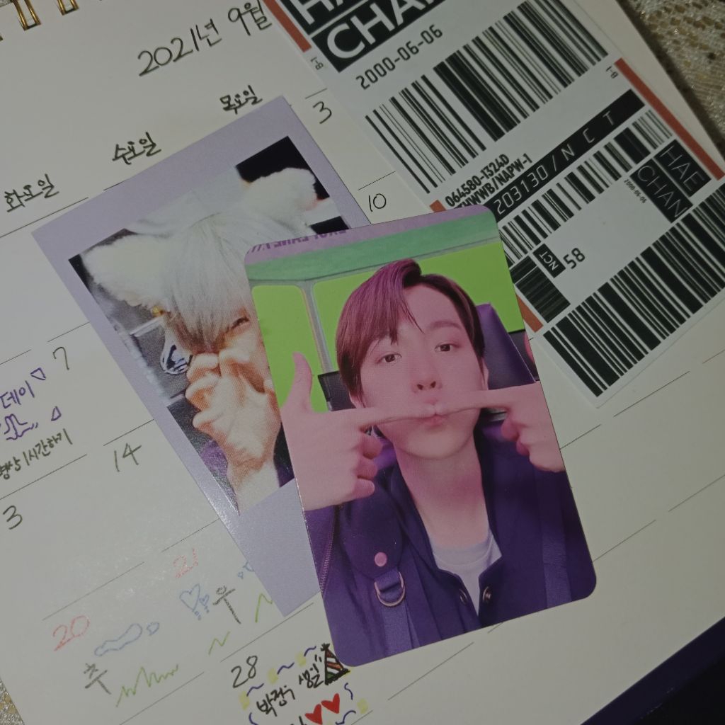 [OFFICIAL] photocard baekhyun exo ar selca dont fight the feeling dftf pb ver