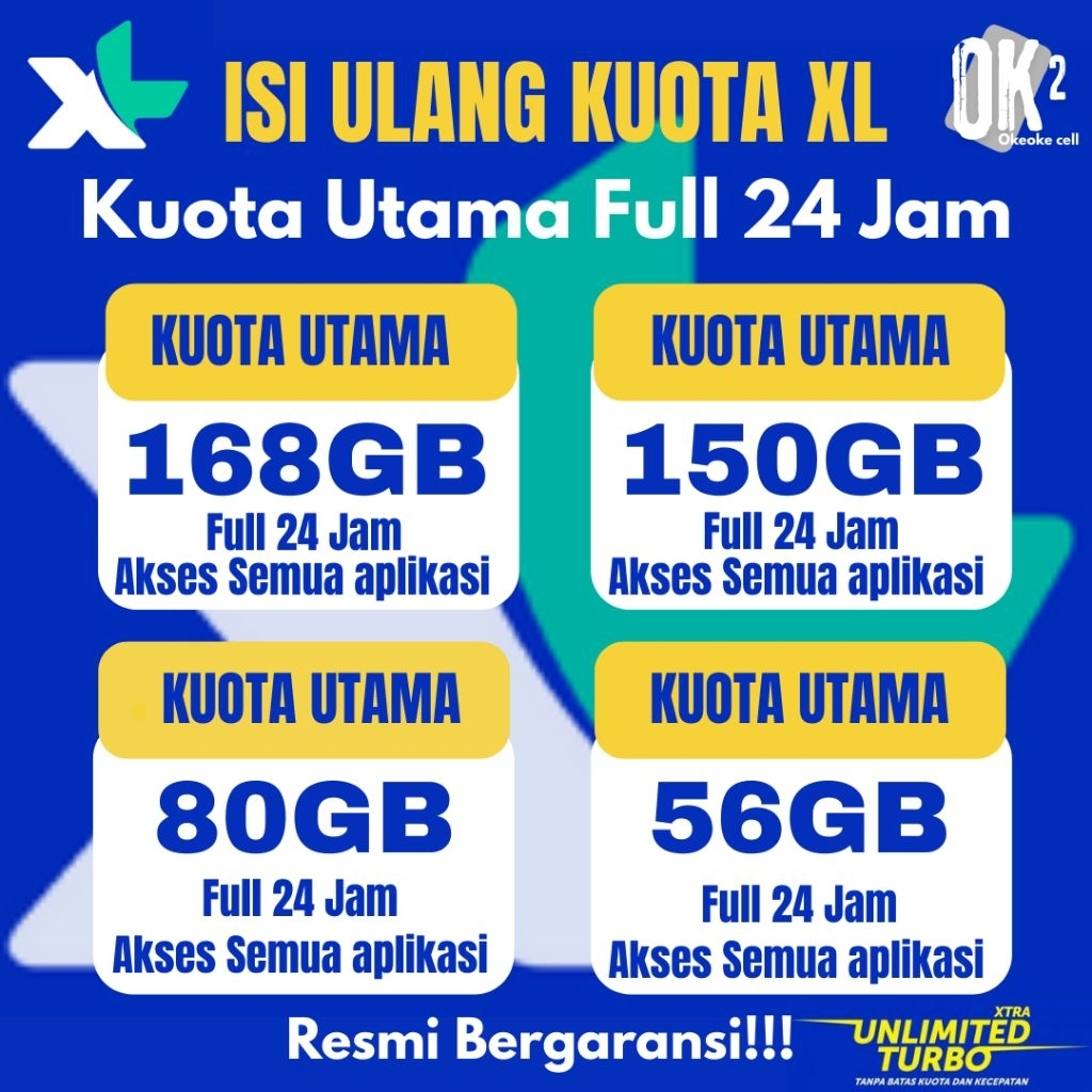 PAKET DATA XL COMBO FLEX MAX, COMBO SPESIAL, FULL KUOTA UTAMA 24 JAM ALL NASIONAL, Termurah di SHOPE