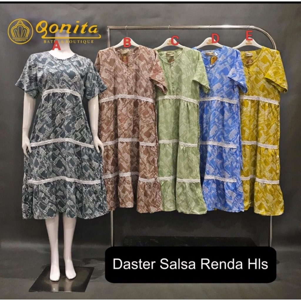 Qonita batik susun renda ( ld 105/116)