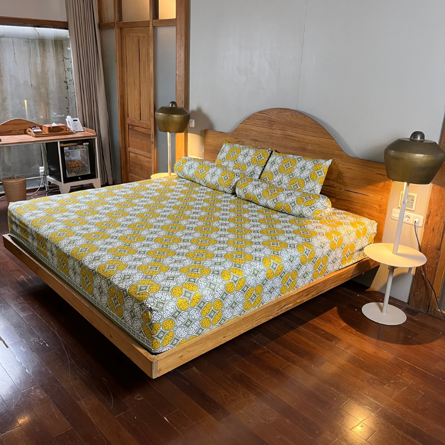 Sprei Batik Set Tinggi 30 Katun Adem Halus