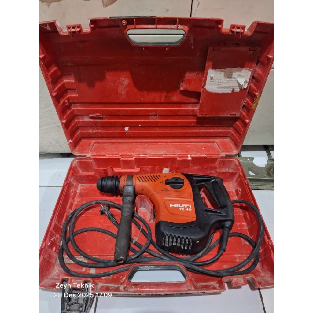 Mesin Bor Rotary Hammer 3fungsi Hilti TE 40