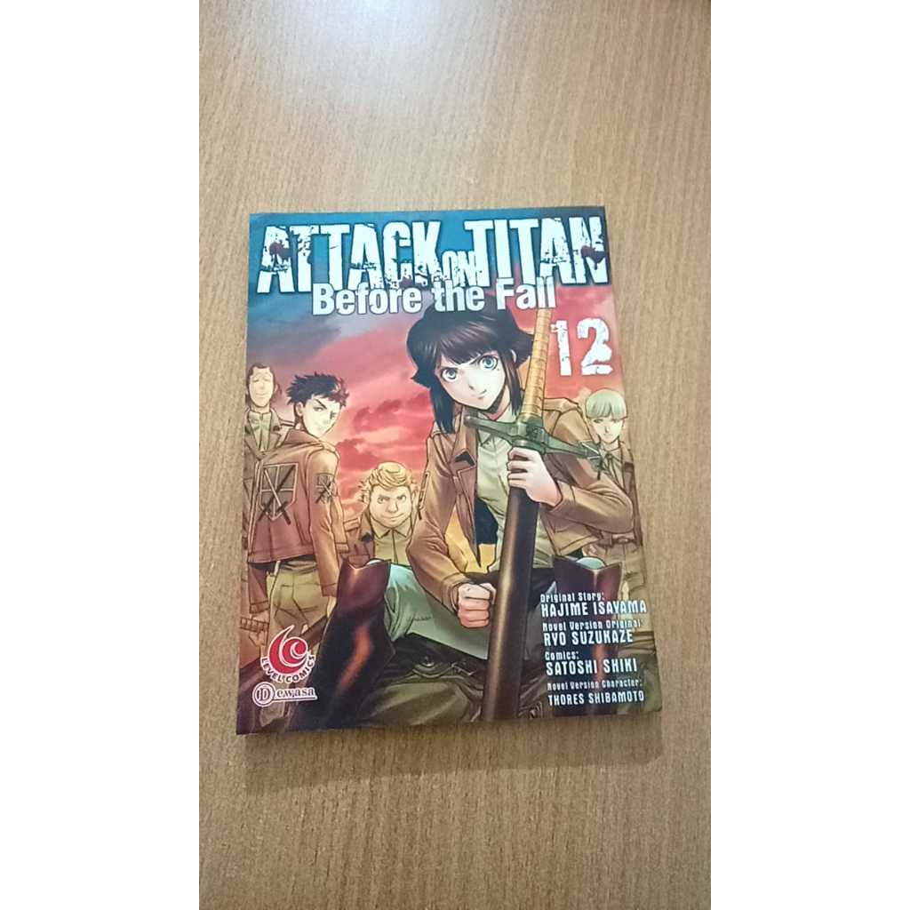 Komik Attack On Titan Before The Fall 12 by Hajime Isayama