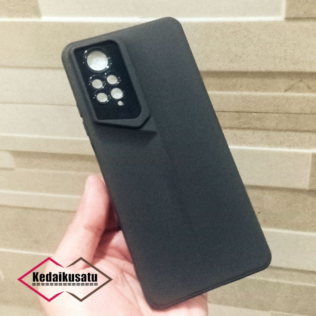 Xiaomi Redmi Note 11 Pro Redmi Note 11 Pro 5G Softcase Case Macaron Blade Mecha Black Premium Luxury