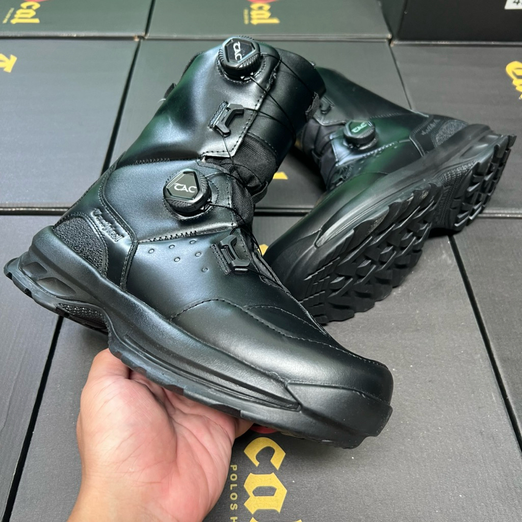 SEPATU PDL FULL KULIT TACTICAL STECU ORCA ORIGINAL