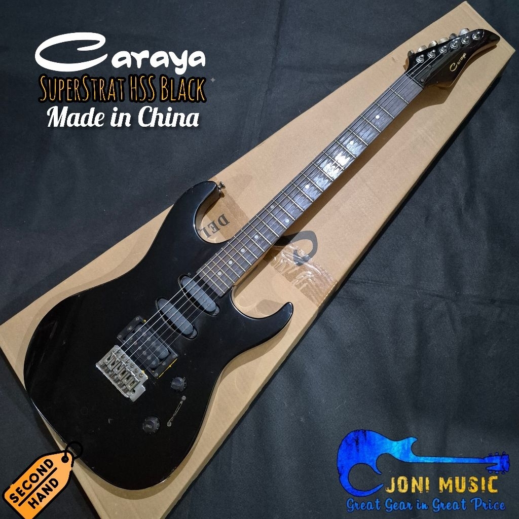 Gitar Caraya Super Strat Stratocaster Original